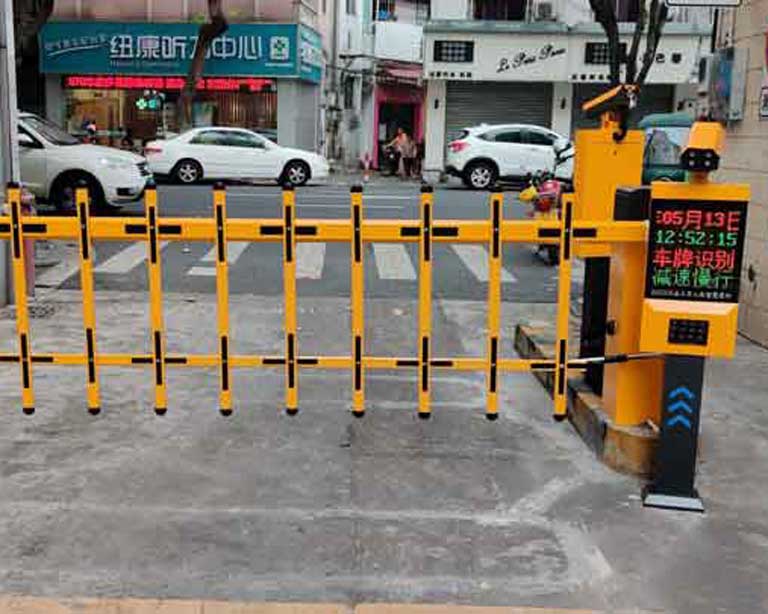 廣東佛山順德大良街道辦事處文秀居委會(huì)小區(qū)+ist11車(chē)牌識(shí)別+單層?xùn)艡诘篱l